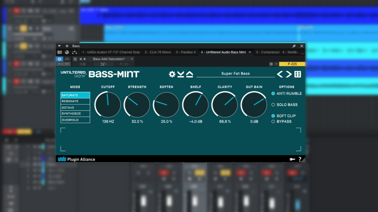Unfiltered Audio Bass-Mint